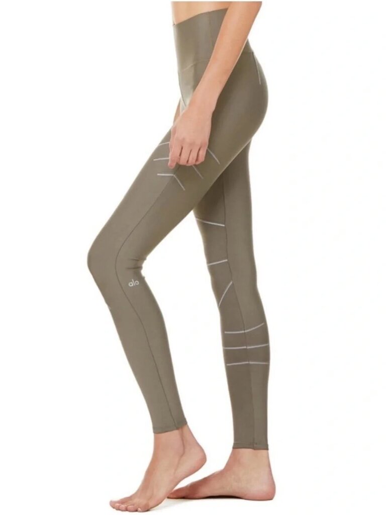 Alo Yoga High Waist Sequence Leggings - Size Large