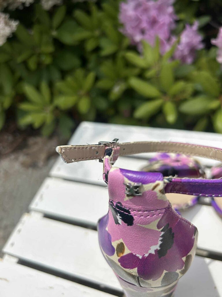 Sam Edelman Floral Block Heels - Size 8.5