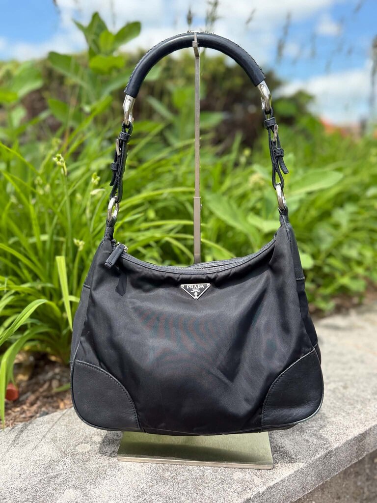 Prada Tessuto Nylon Shoulder Bag