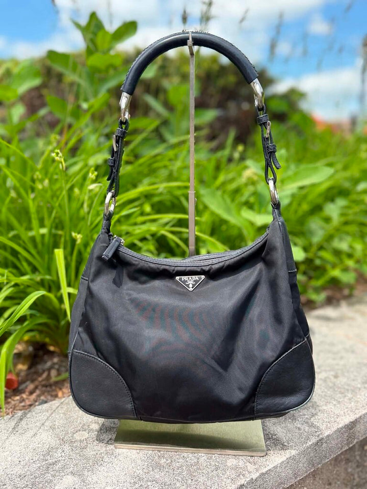 Prada Tessuto Nylon Shoulder Bag