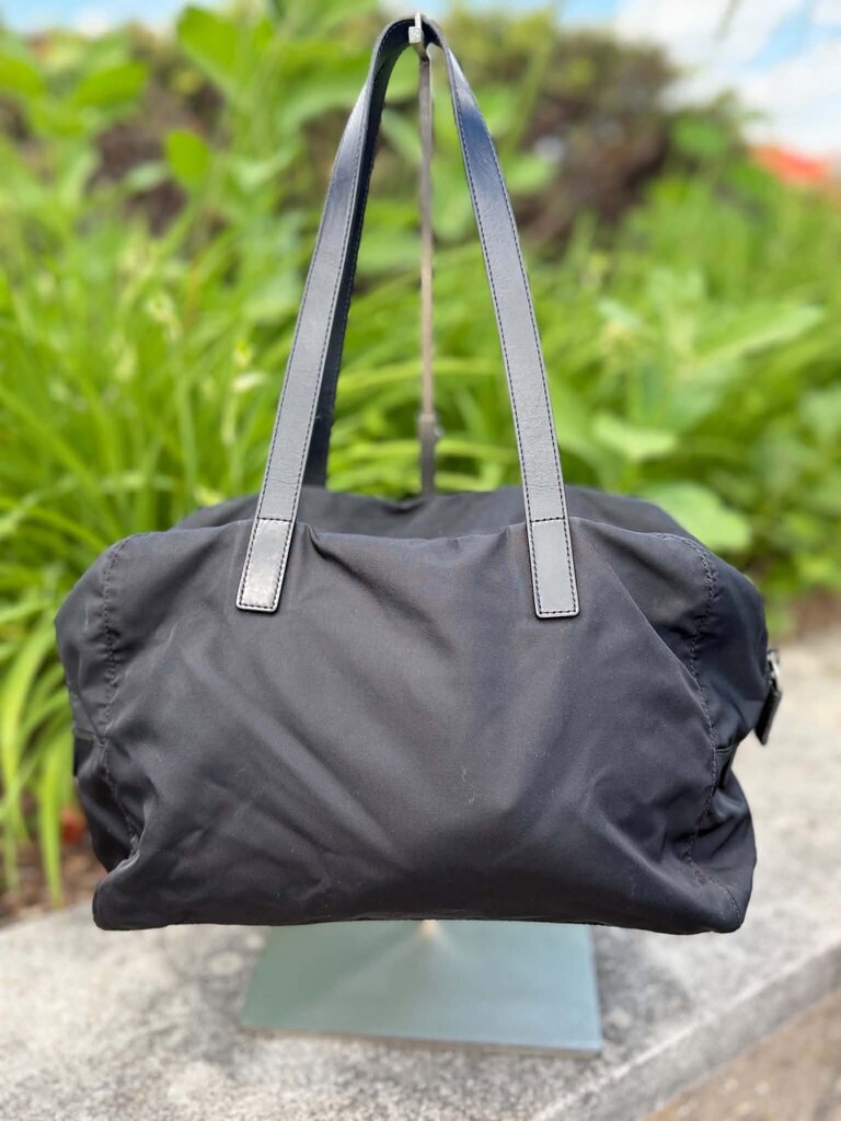 Prada Buckle Nylon Bag