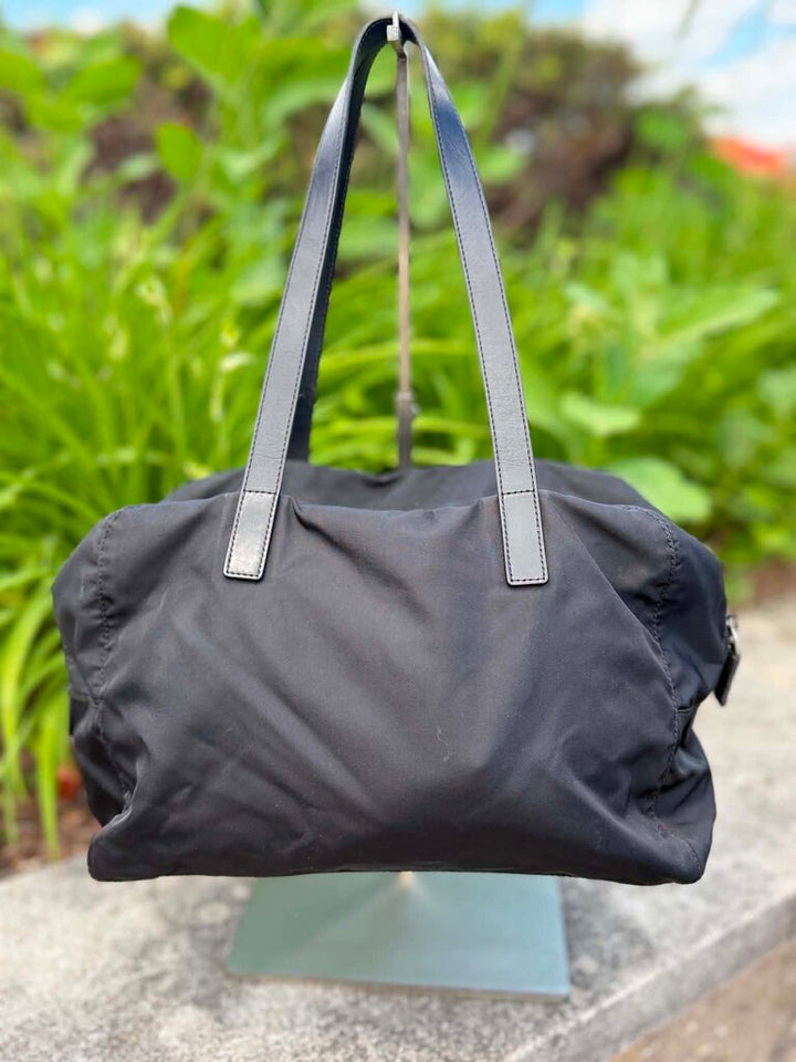Prada Buckle Nylon Bag