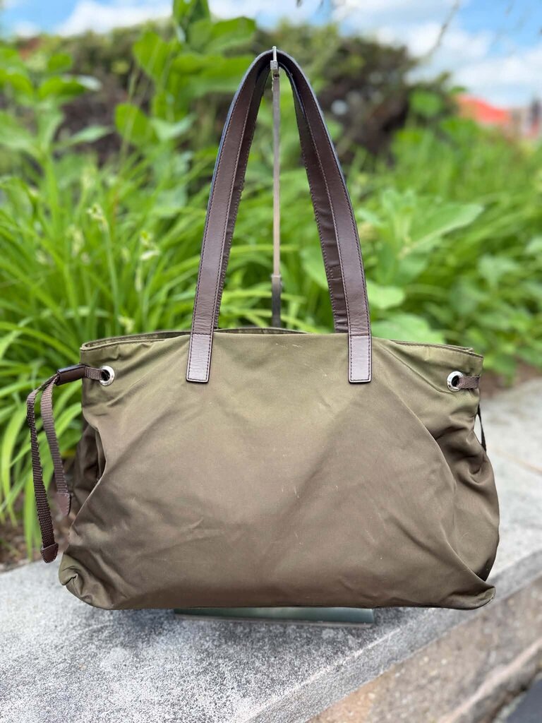 Prada Nylon Shoulder Tote