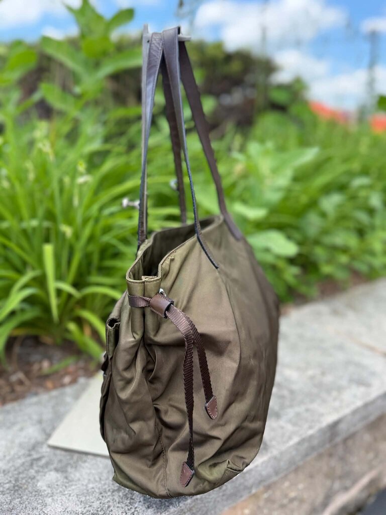 Prada Nylon Shoulder Tote