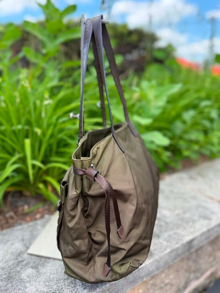 Prada Nylon Shoulder Tote