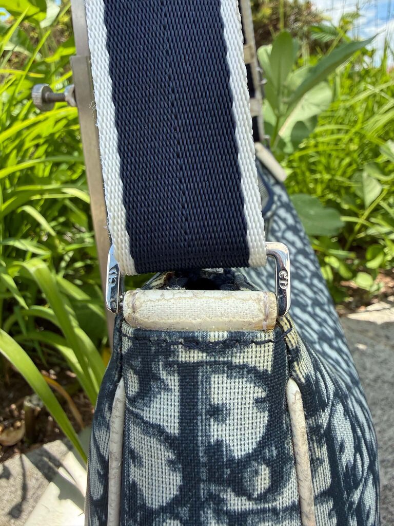 Christian Dior Trotter Canvas Messenger Bag