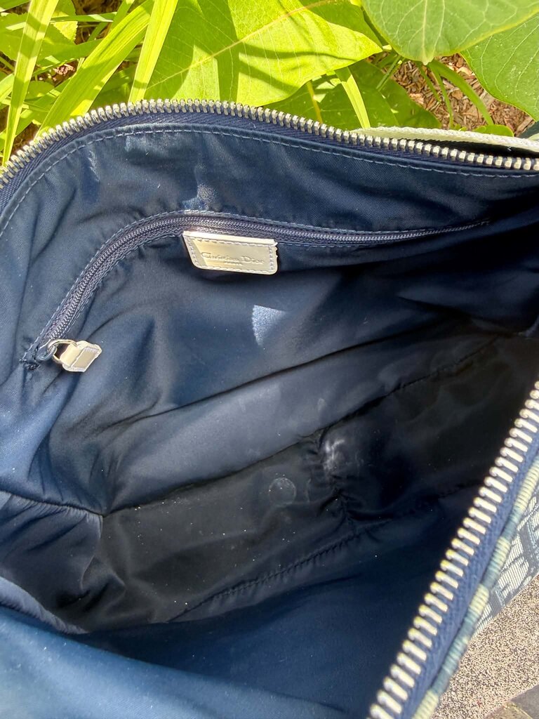 Christian Dior Trotter Canvas Messenger Bag