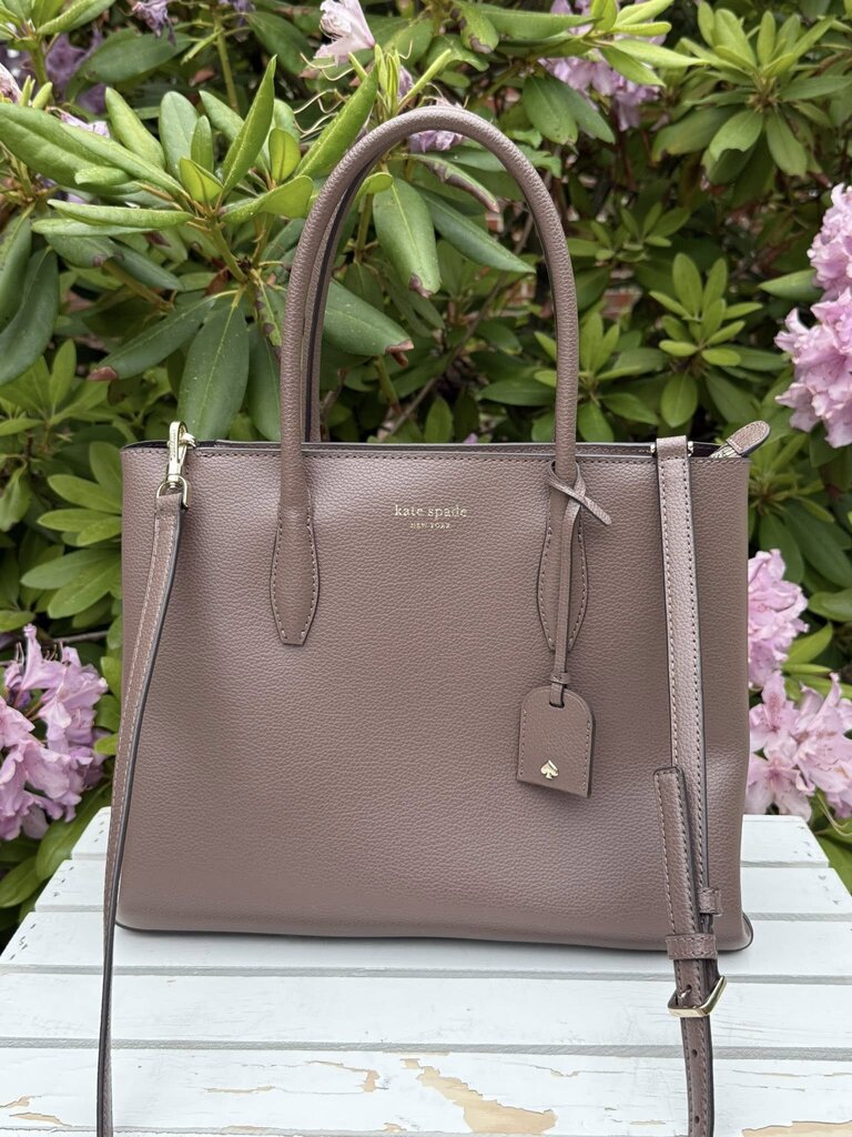 Kate Spade Eva Pebble Leather Satchel