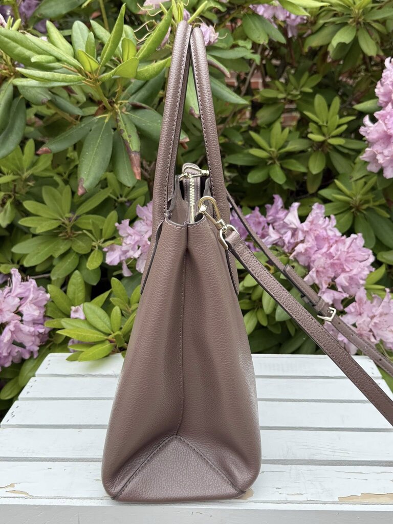 Kate Spade Eva Pebble Leather Satchel