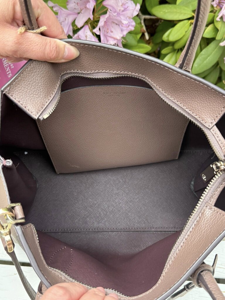 Kate Spade Eva Pebble Leather Satchel