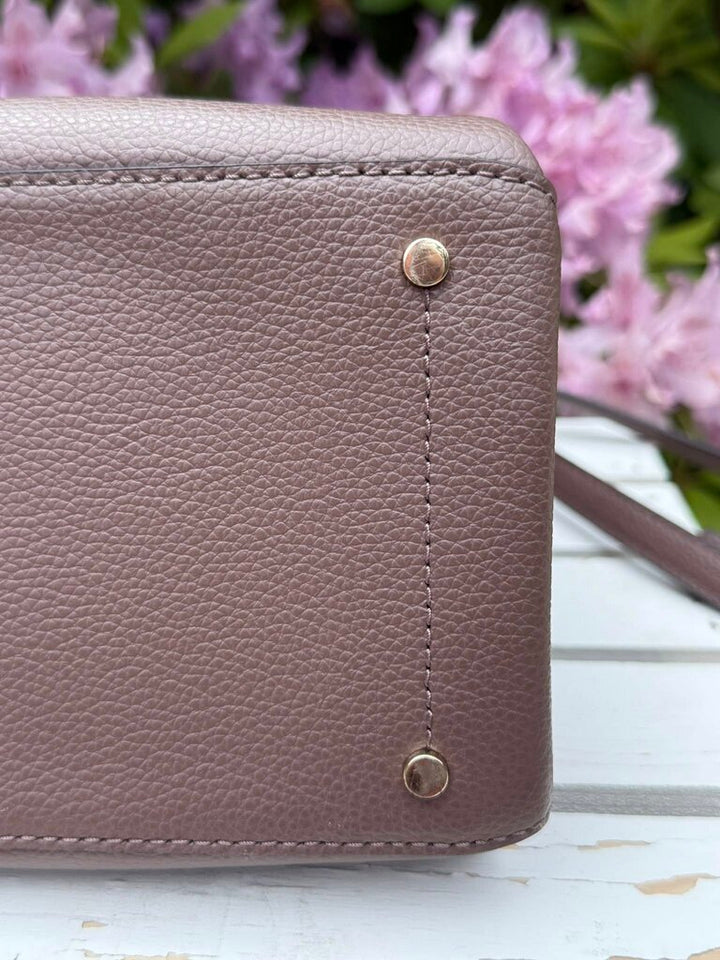 Kate Spade Eva Pebble Leather Satchel