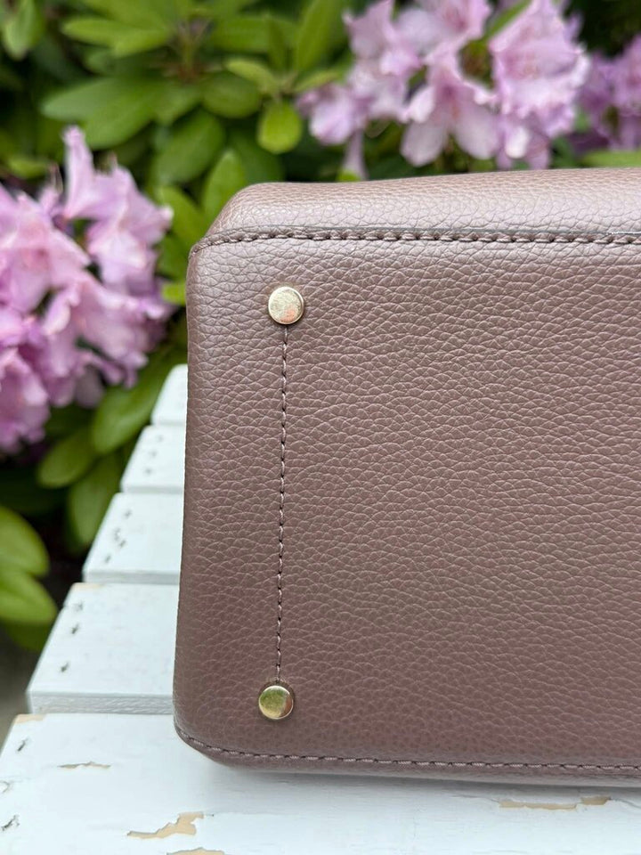 Kate Spade Eva Pebble Leather Satchel