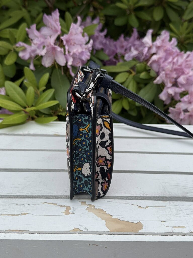 Coach Mixed Yankee Floral Wallet Crossbody