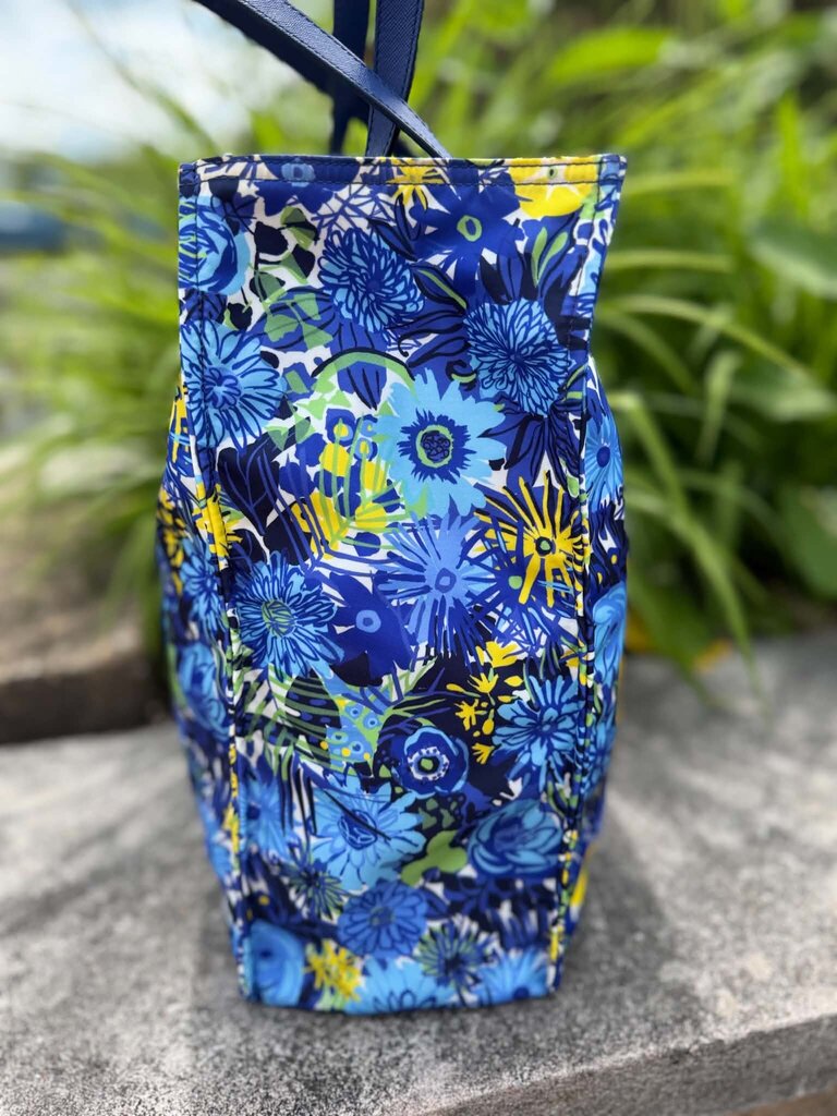 Prada Tessuto Stampato Floral Tote