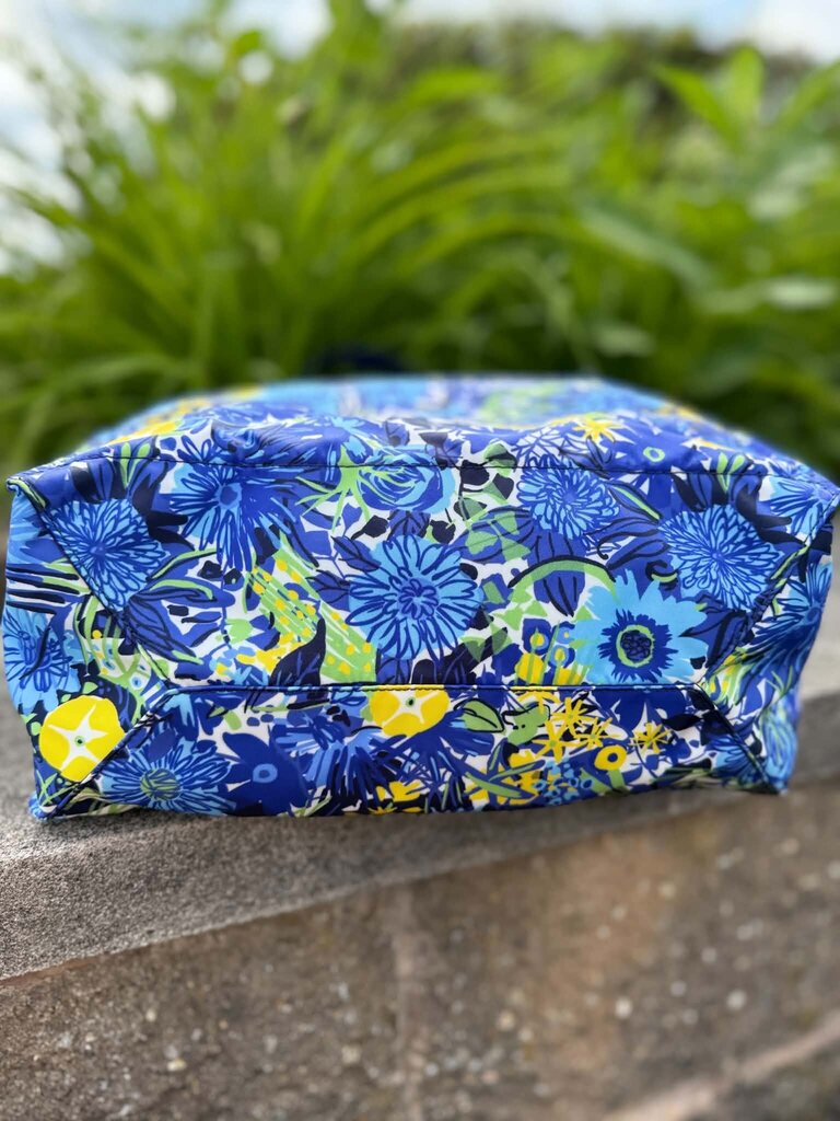 Prada Tessuto Stampato Floral Tote
