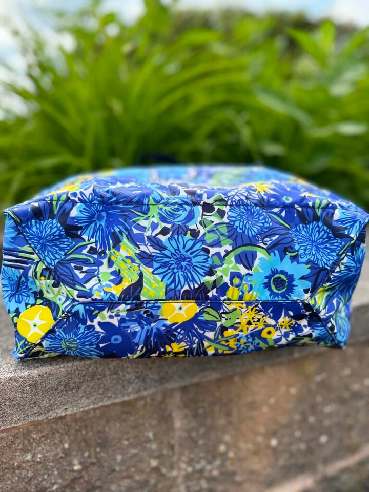 Prada Tessuto Stampato Floral Tote