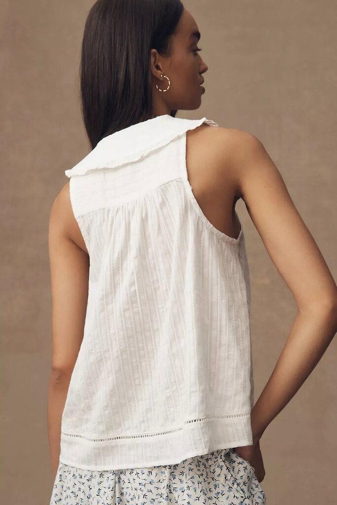 Pilcro NWT The Keira Collared Button-Front Blouse - Size XS (Retails for $78)