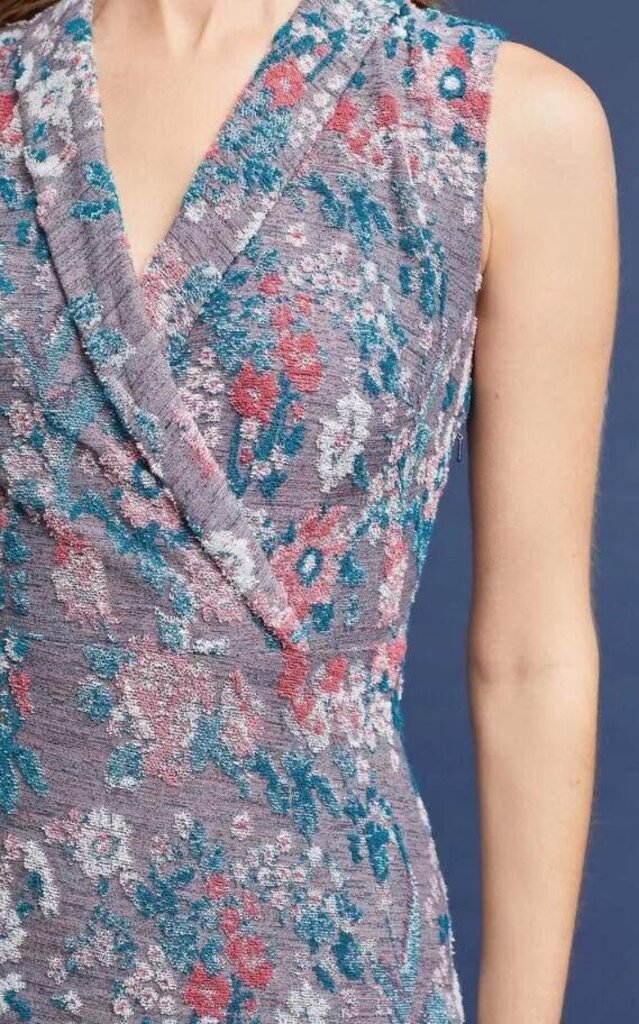 Maeve Jacquard Floral Dress - Size 6