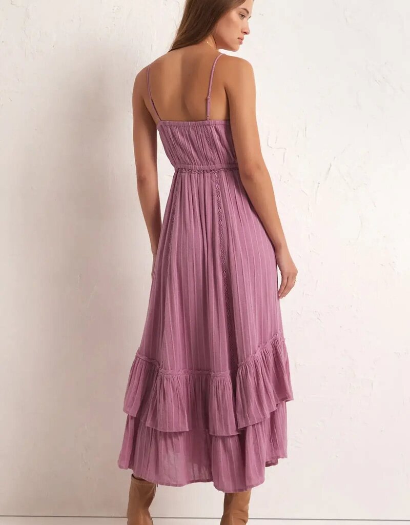 Z Supply Rose Maxi Dress in Orchid - Size Medium (Retails for $129)