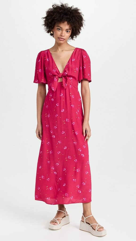 Z Supply Mavis Dress in French Kiss - Size Large