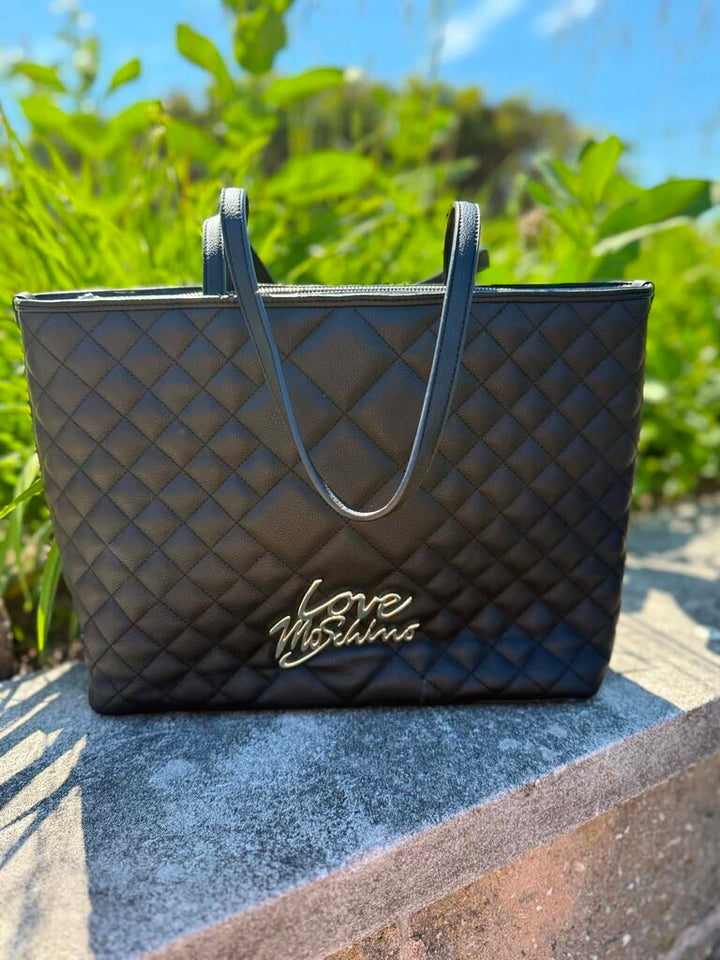 Love Moschino Quilted Tote