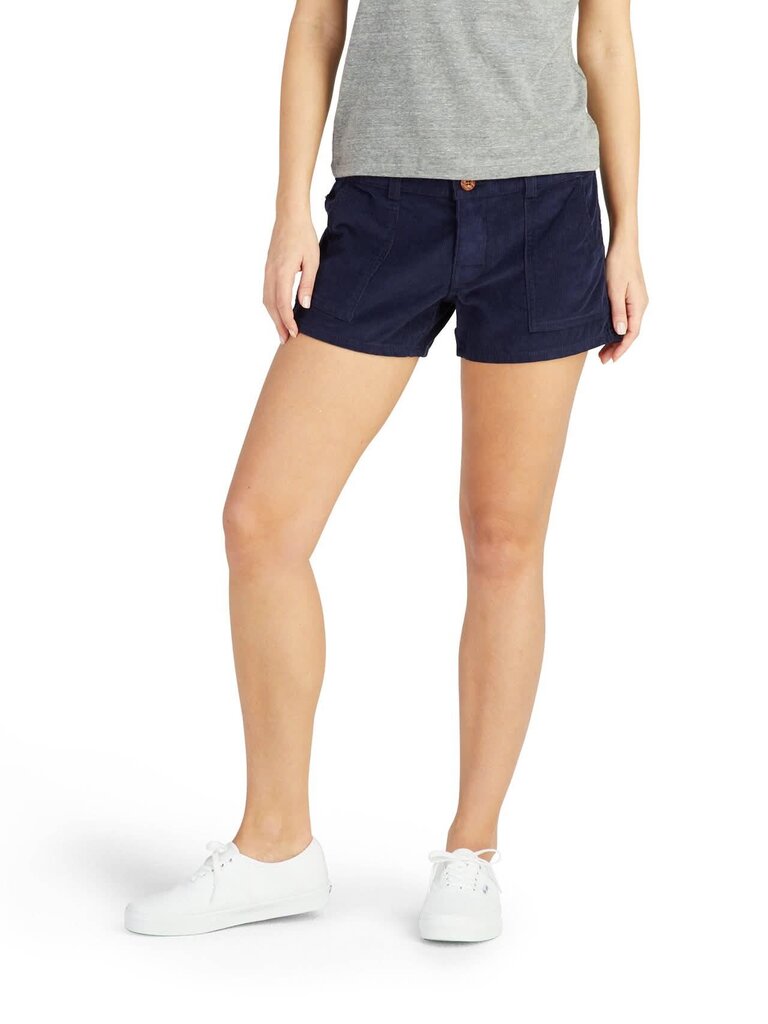 Birdwell Classic Corduroy Shorts in Navy (Retails for $95) - Size 4