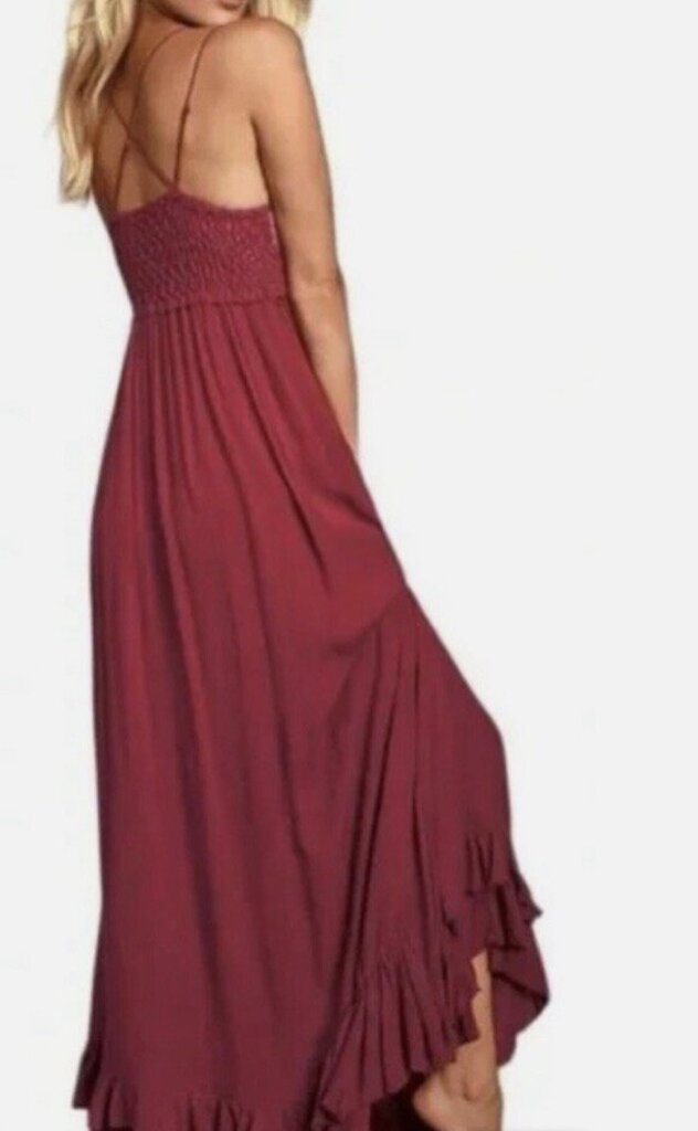 Free People Adella Lace Maxi Dress - Size Small