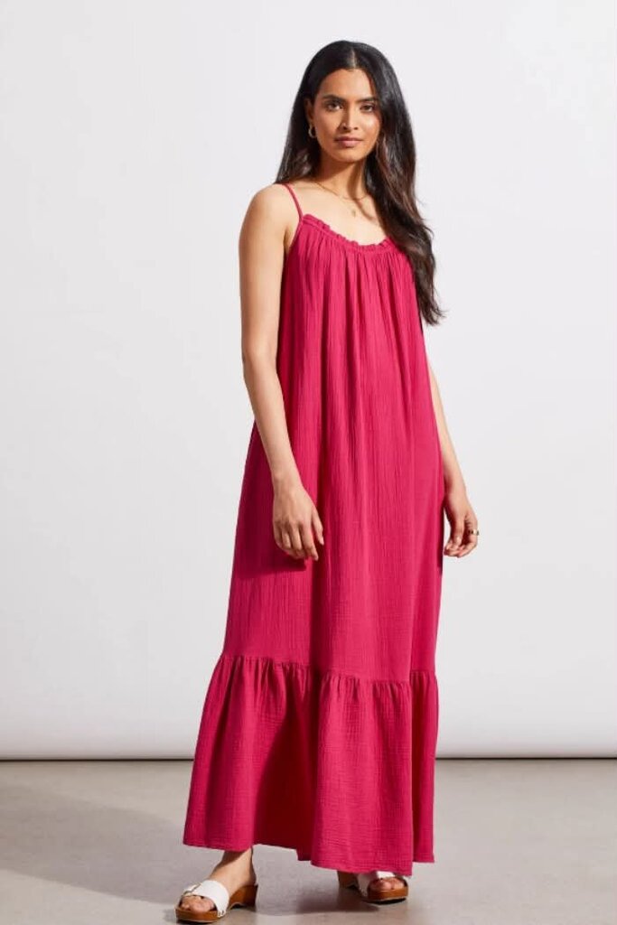 Tribal Cotton Gauze Maxi Dress (Retails for $95) - Size XS