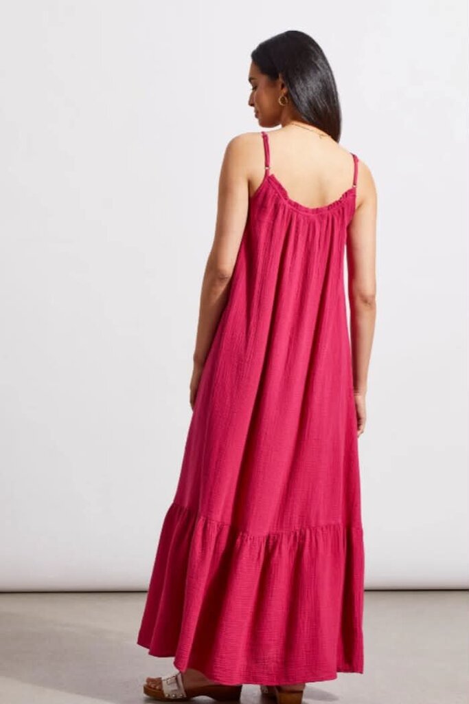 Tribal Cotton Gauze Maxi Dress (Retails for $95) - Size XS