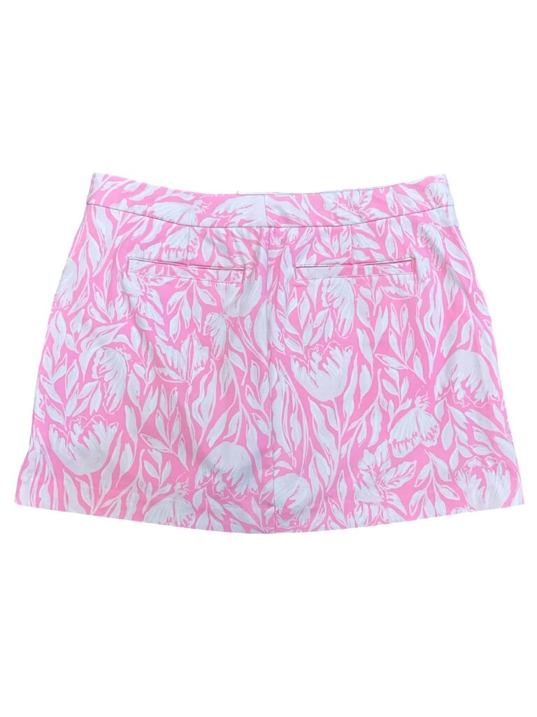 Lilly Pulitzer Colette Skort In Rousseau Pink Tulip To Tango - Size 6