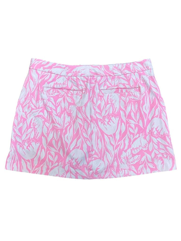 Lilly Pulitzer Colette Skort In Rousseau Pink Tulip To Tango - Size 6