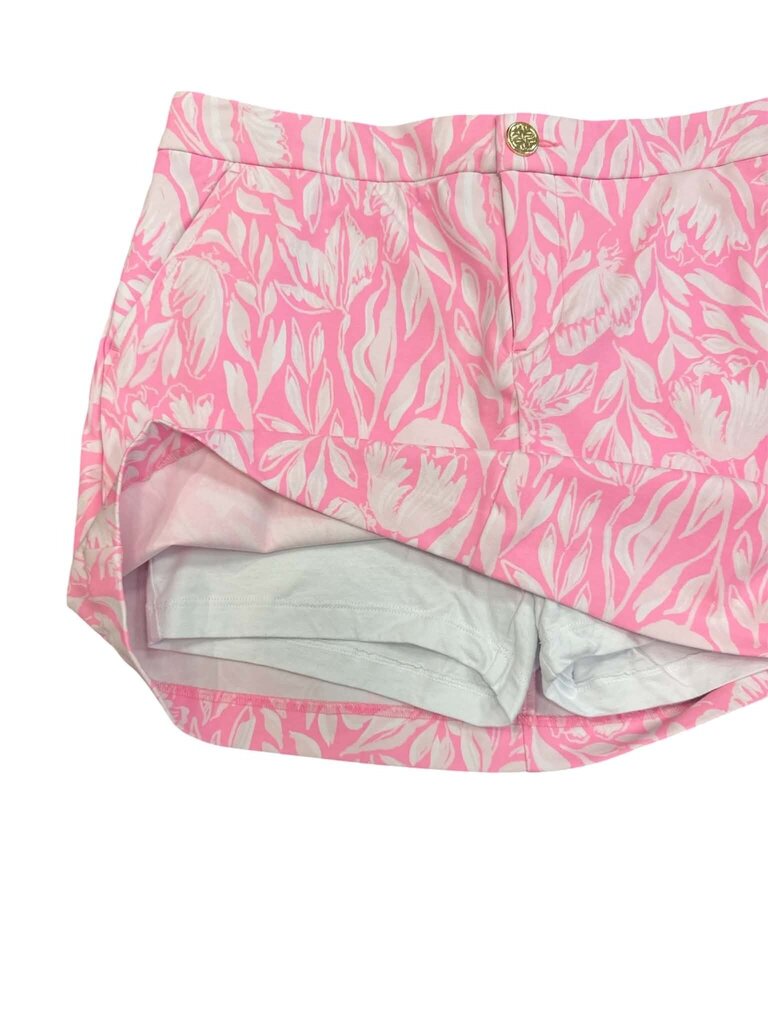 Lilly Pulitzer Colette Skort In Rousseau Pink Tulip To Tango - Size 6