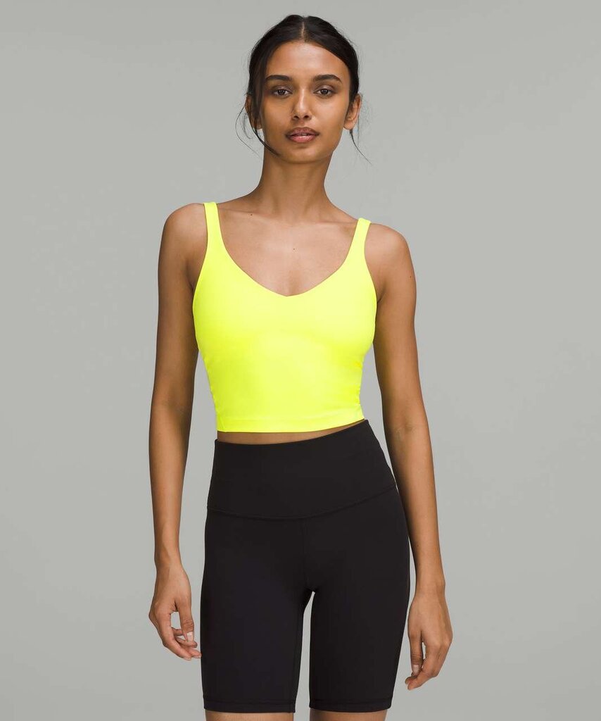 Lululemon Align Tank Top - Electric Lemon - Size 10