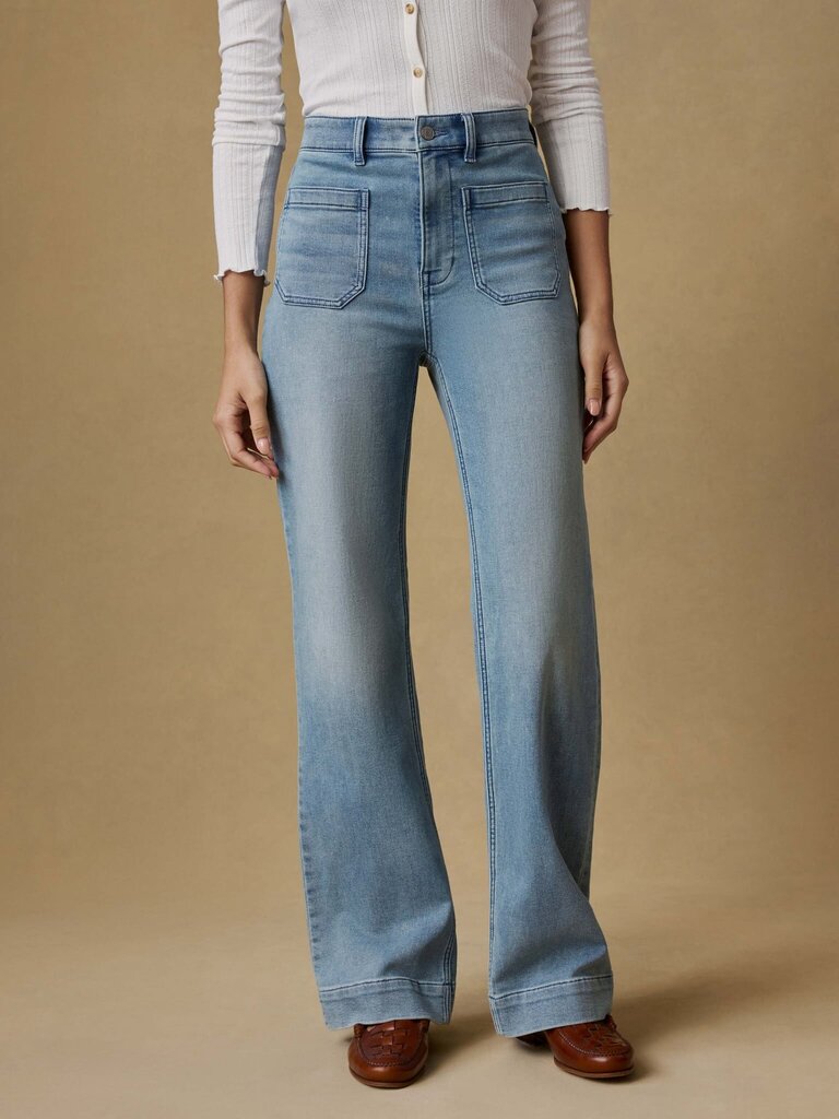 Faherty Stretch Terry Patch Pocket Pant in Eastern Shore Wash - Size 26 (Retails for $178)