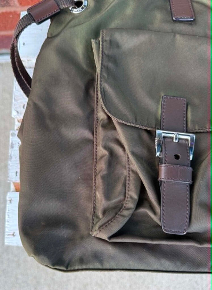 Prada Nylon Shoulder Tote