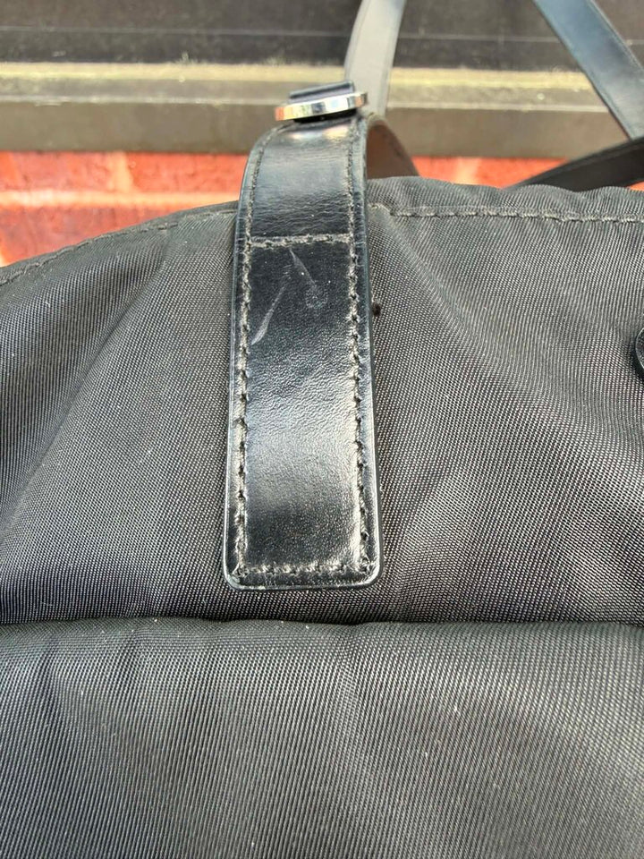 Prada Buckle Nylon Bag