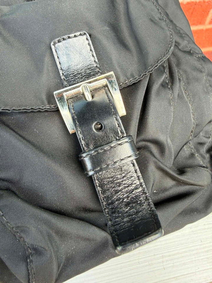 Prada Buckle Nylon Bag