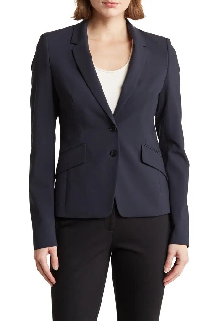 Boss Jiletara Stretch Wool Jacket - Size 10