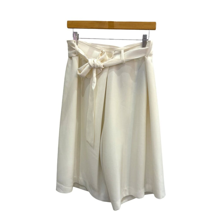 Lafayette 148 NWT Wide Leg Belted Shorts - Size 10 (Retails for $298)