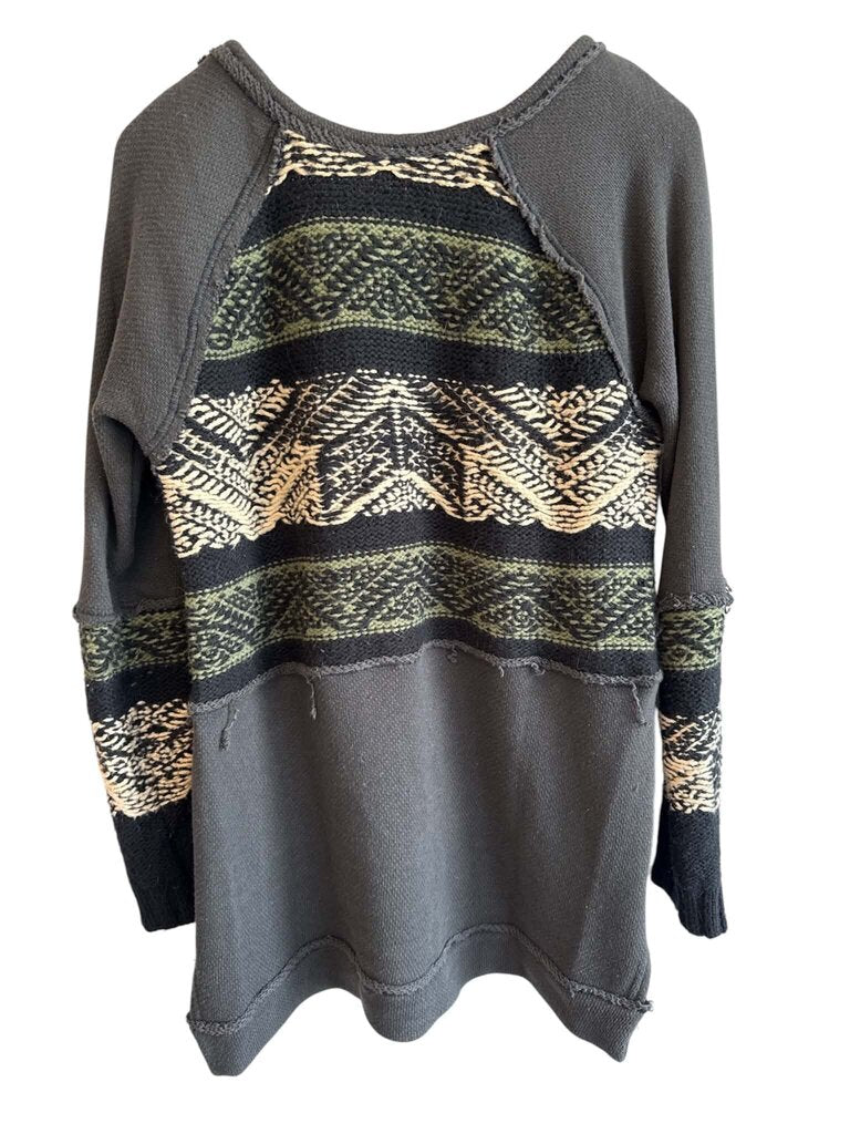 Free People Oversized Distressed Sweater - Size Small