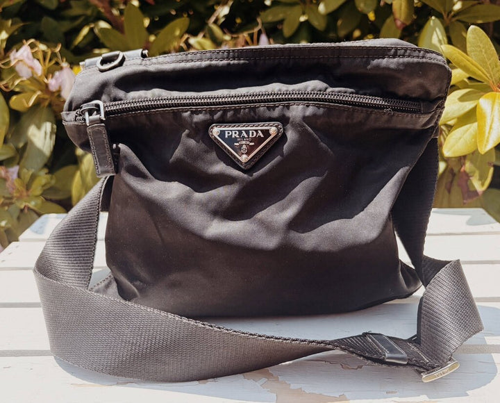 Prada Tessuto Nylon Messenger Bag