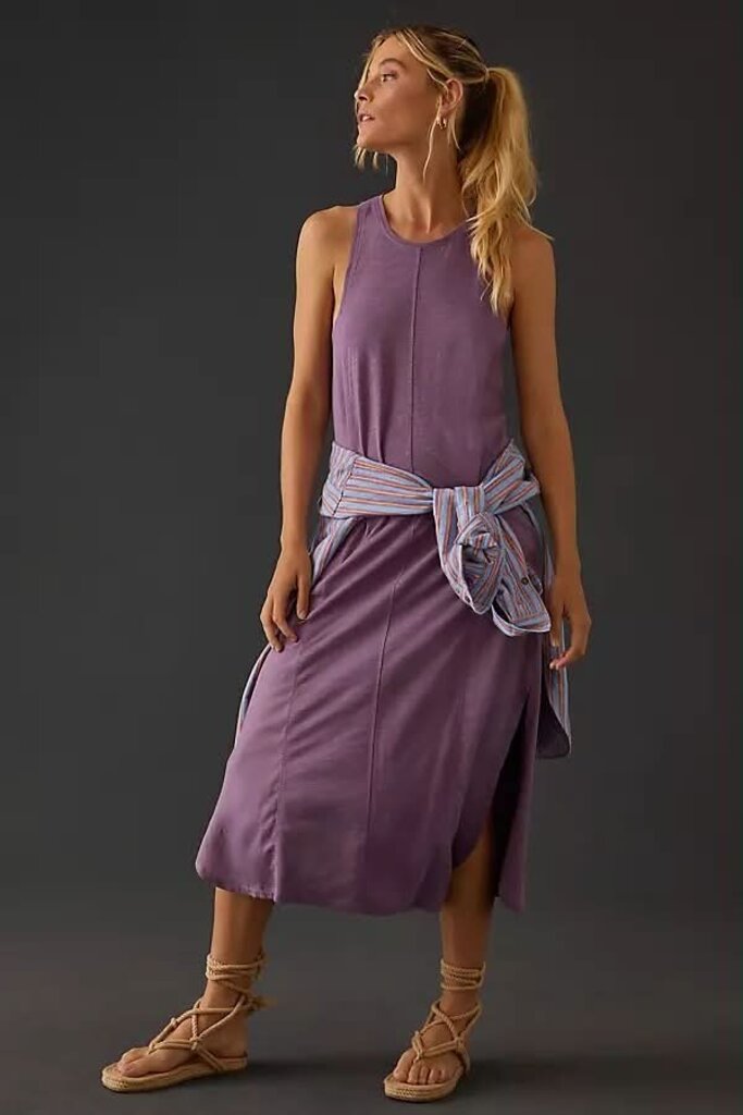 Daily Practice Relaxed Midi Dress - Size XS