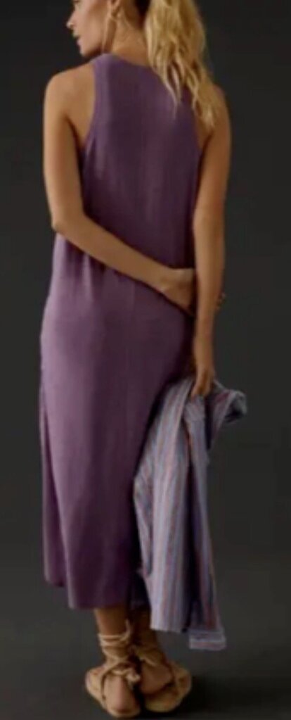 Daily Practice Relaxed Midi Dress - Size XS