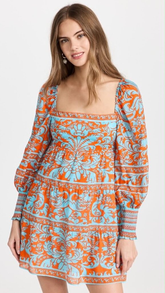 Alice + Olivia Rowen Babydoll Dress - Size Medium(Retails $495)
