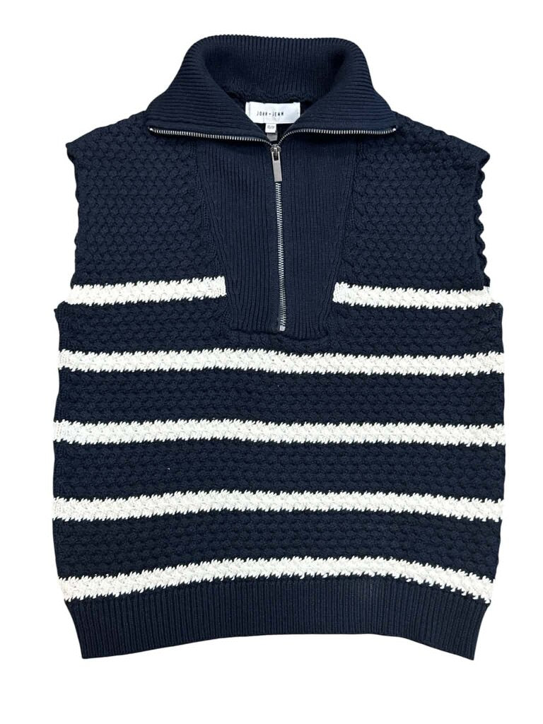 John + Jenn Benni Vest Knit Sleeveless Top - Size XS