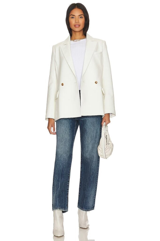 Pistola Lexi Mid Rise Relaxed Straight Jeans - Size 26(Retails $188)