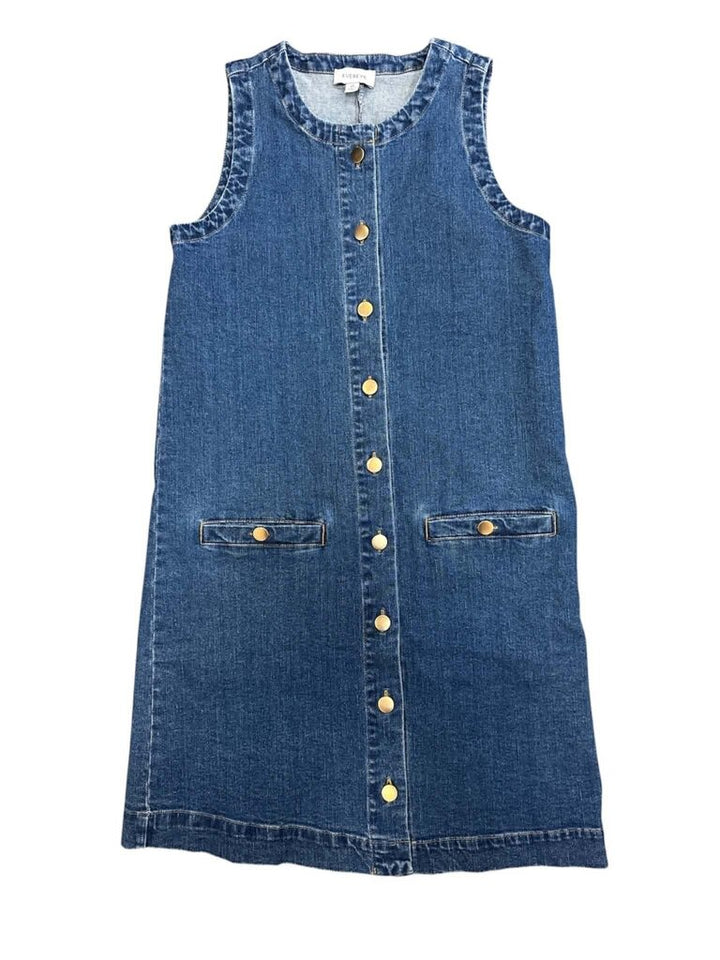 EVEREVE Women's Emma Denim Dress, Size XS, Blue