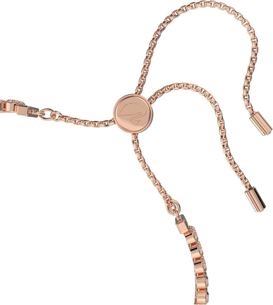 Swarvoski Matrix Tennis Soft Bracelet in Rose Gold