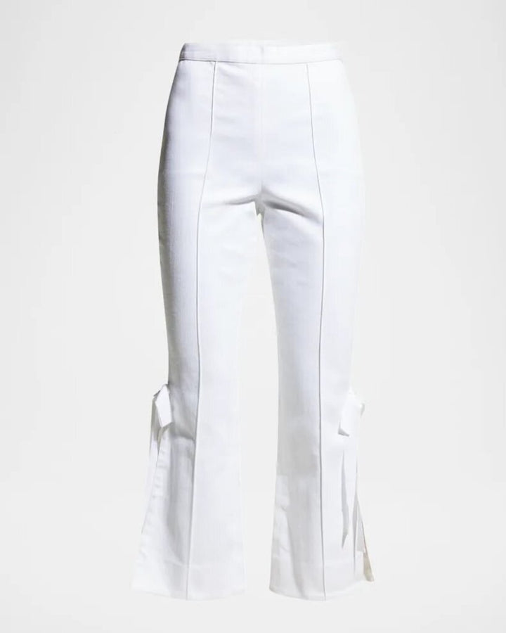 Cinq à Sept Lou Denim Pants with Ties - Size 4