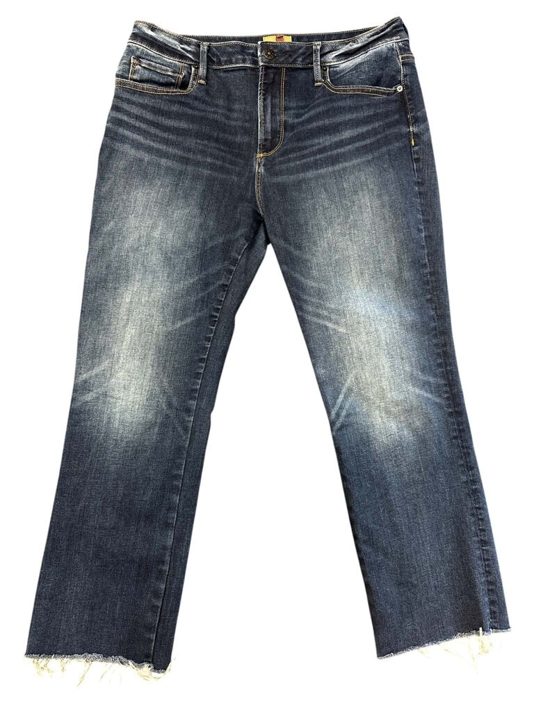 Driftwood Colette Classic Fit Jeans With Embroidery - Size 32